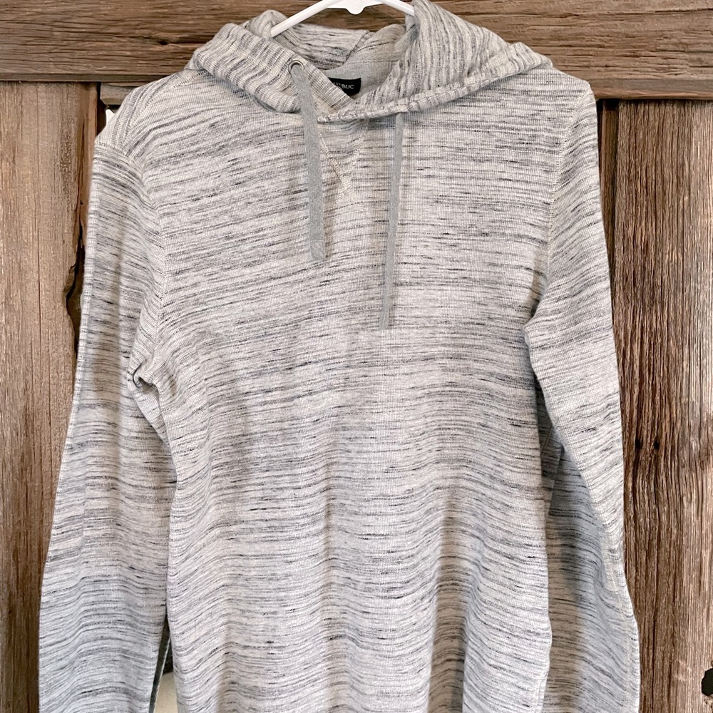 Mens banana republic thin hoodie, L
